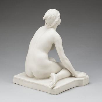 PER HASSELBERG, efter, parian, Gustafsberg.