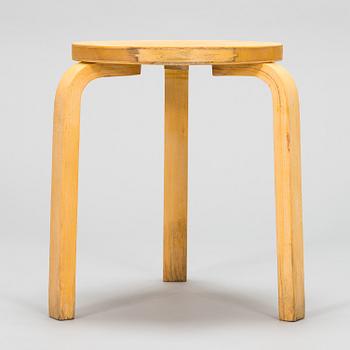 Alvar Aalto, jakkara, malli 60 ja tuoli, malli 65, Artek 1970-luku.