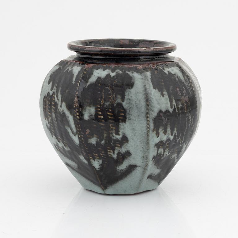 Tomas Anagrius, a stoneware vase, signed.