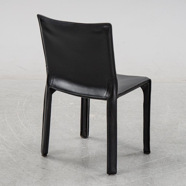 Mario Bellini, a "412 Cab" chair for Cassina, Italy, 21st Century.