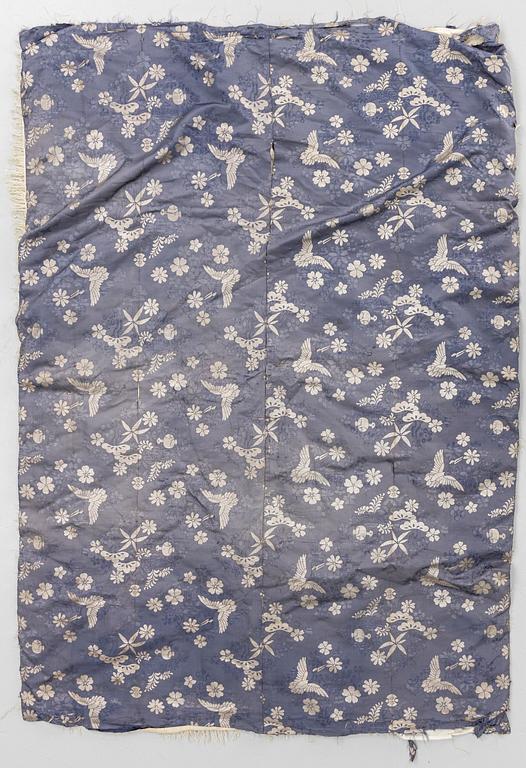 Täcke, siden fodrat med päls. Sen Qingdynasti.