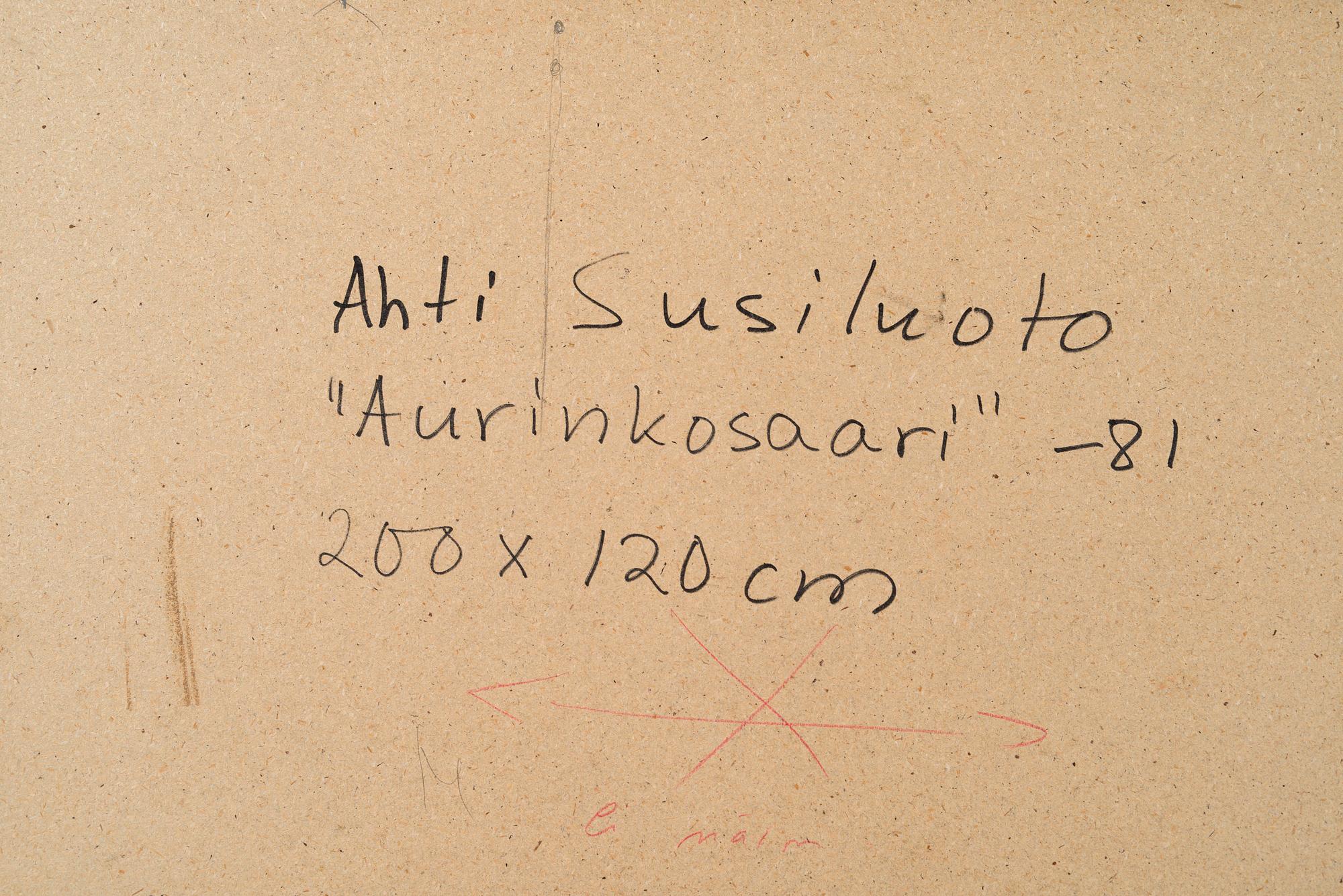 AHTI SUSILUOTO, "SOLÖN".
