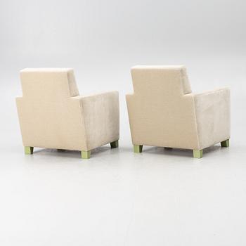 A pair of 'Caspian Club Chairs' by RIJD, contemporary.