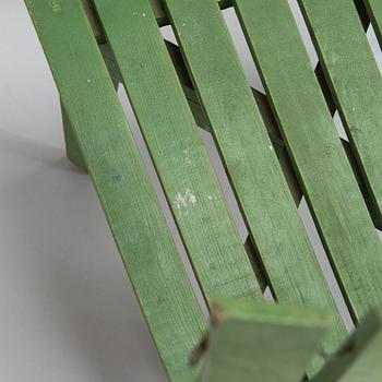 Alvar & Aino Aalto, Four early 1950s 'Aurinko' (Sun-serial) garden chairs, model 910  for O.Y. Huonekalu- ja Rakennustyötehdas A.B.