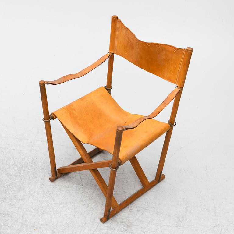 Mogens Koch, three 'MK16' folding chairs, Denmark.