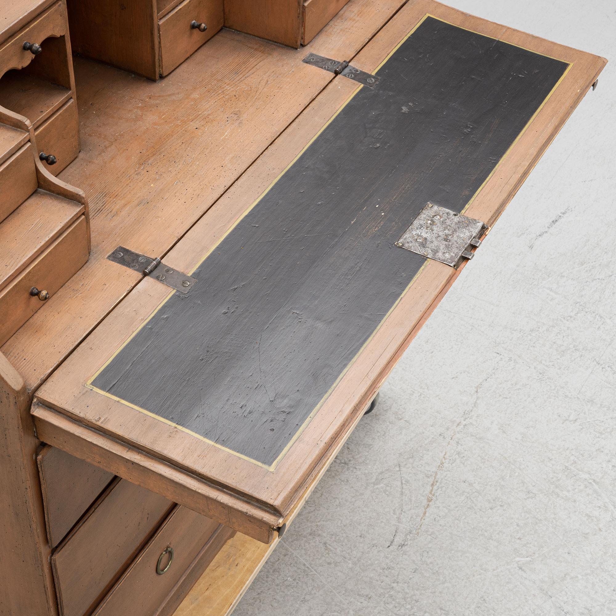 An 18th century secretaire.