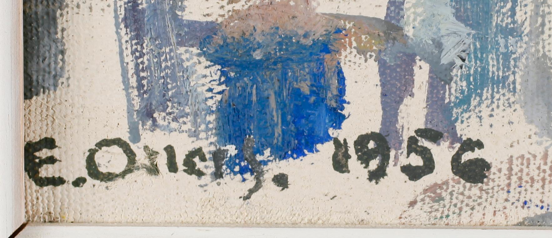 EDVIN OLLERS, olja på duk, signerad och daterad 1956.