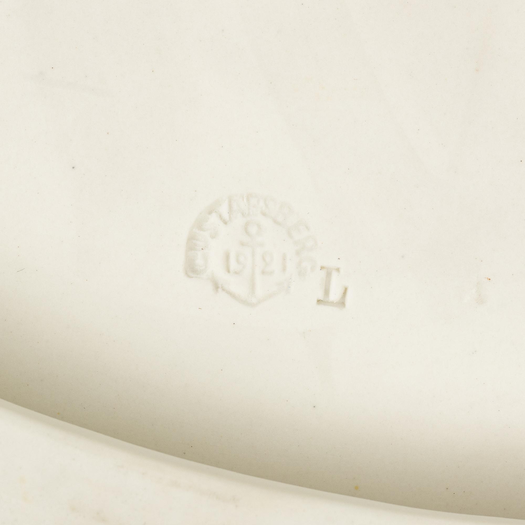 A biscuit porcelain figurine, Gustafsberg, 1921.