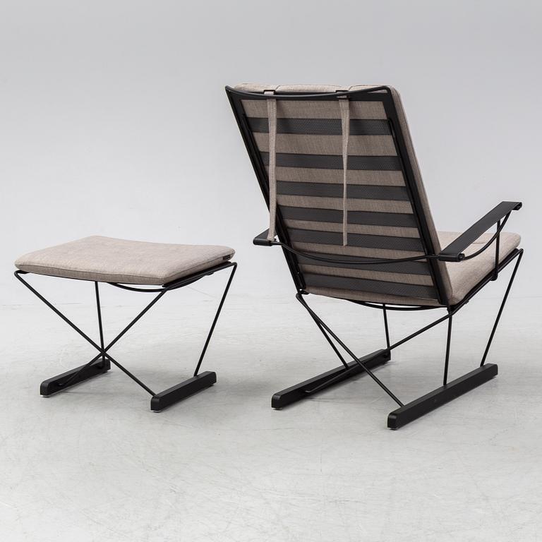 Chris Martin, A 'Spark' Lounge Chair & foot stool, Massproductions.
