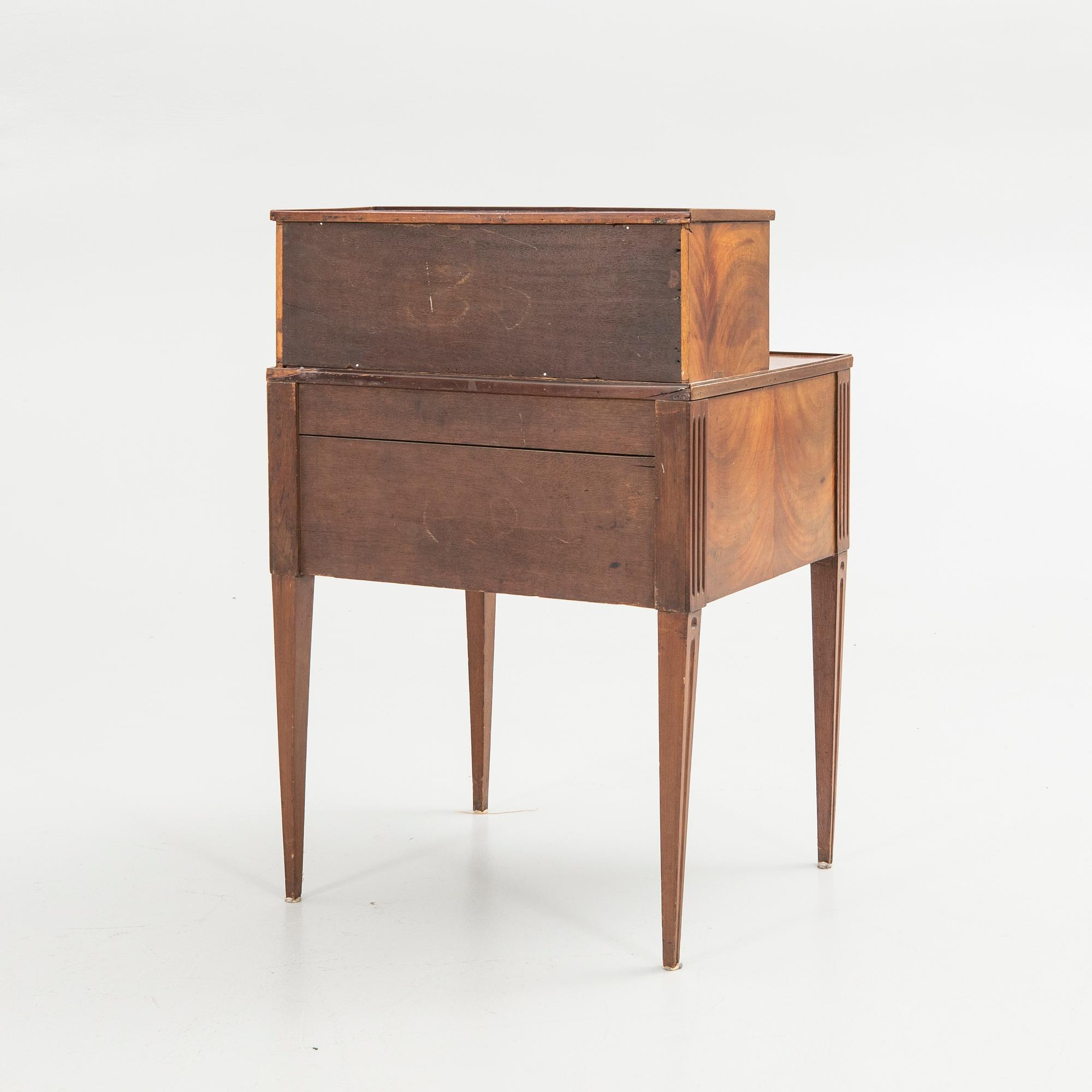 Writing desk, late Gustavian, circa 1800.