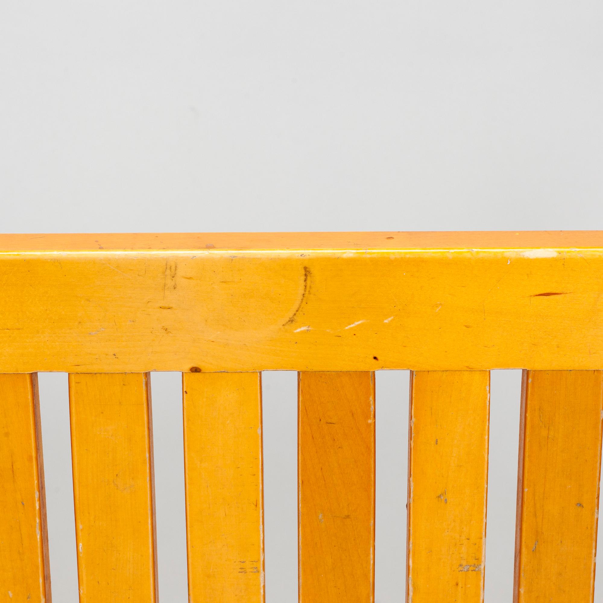 Alvar Aalto, bänk, 153A, Artek, 1960-tal.