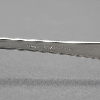 BESTICKSERVIS, 32 delar silver, GAB, Eskilstuna, 1983. Tot vikt 1116 gram.