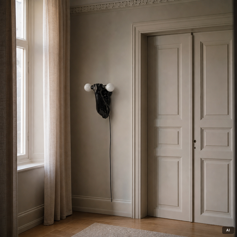 Wall/table lamp, second half of the 20th century.