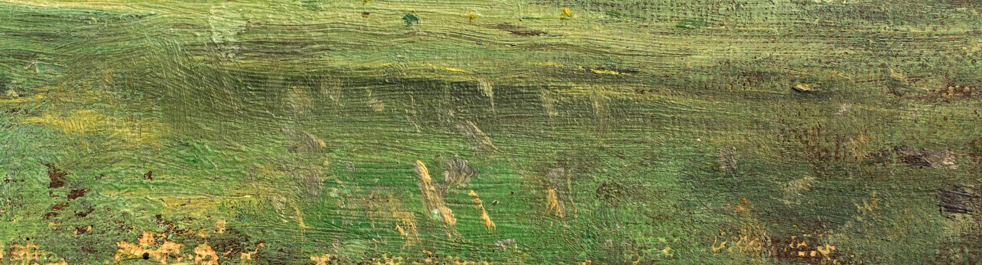 OLOF HERMELIN, oil on panel. Signed.