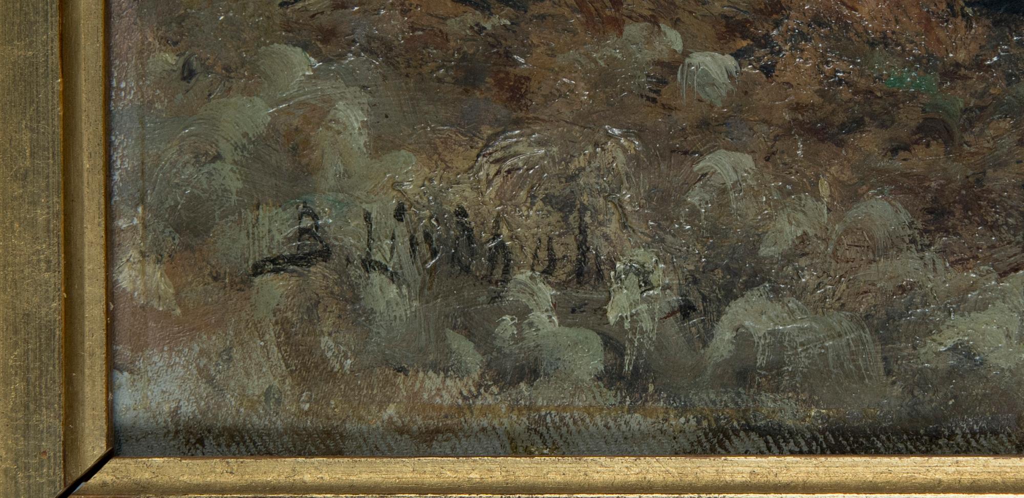 Berndt Lindholm, Skogsinteriör.