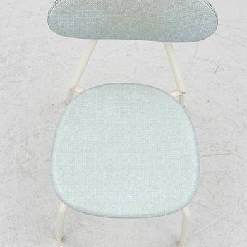 A table and four chairs, mid-20th Century.