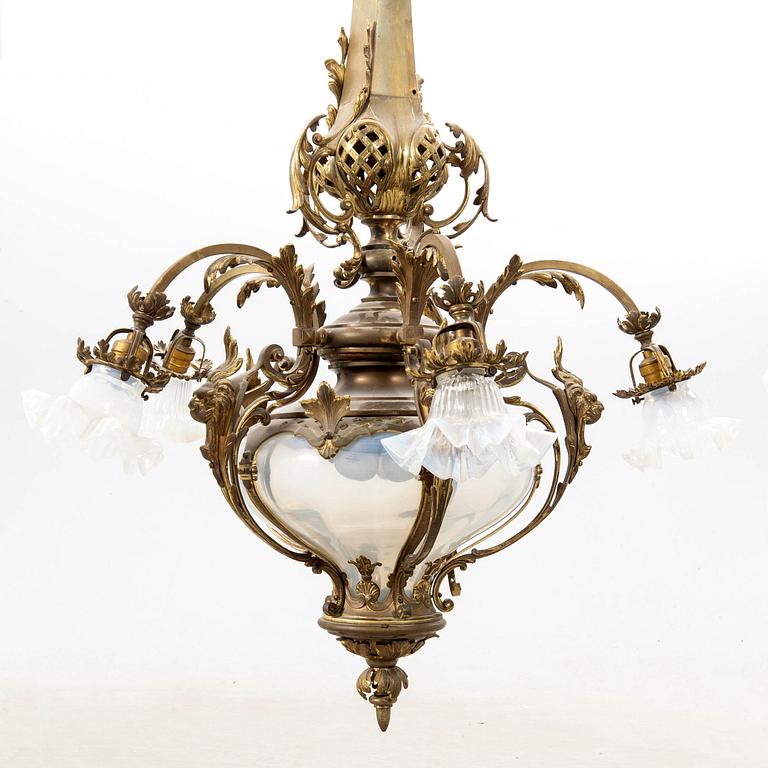Ceiling lamp Neo-Rococo circa 1900.