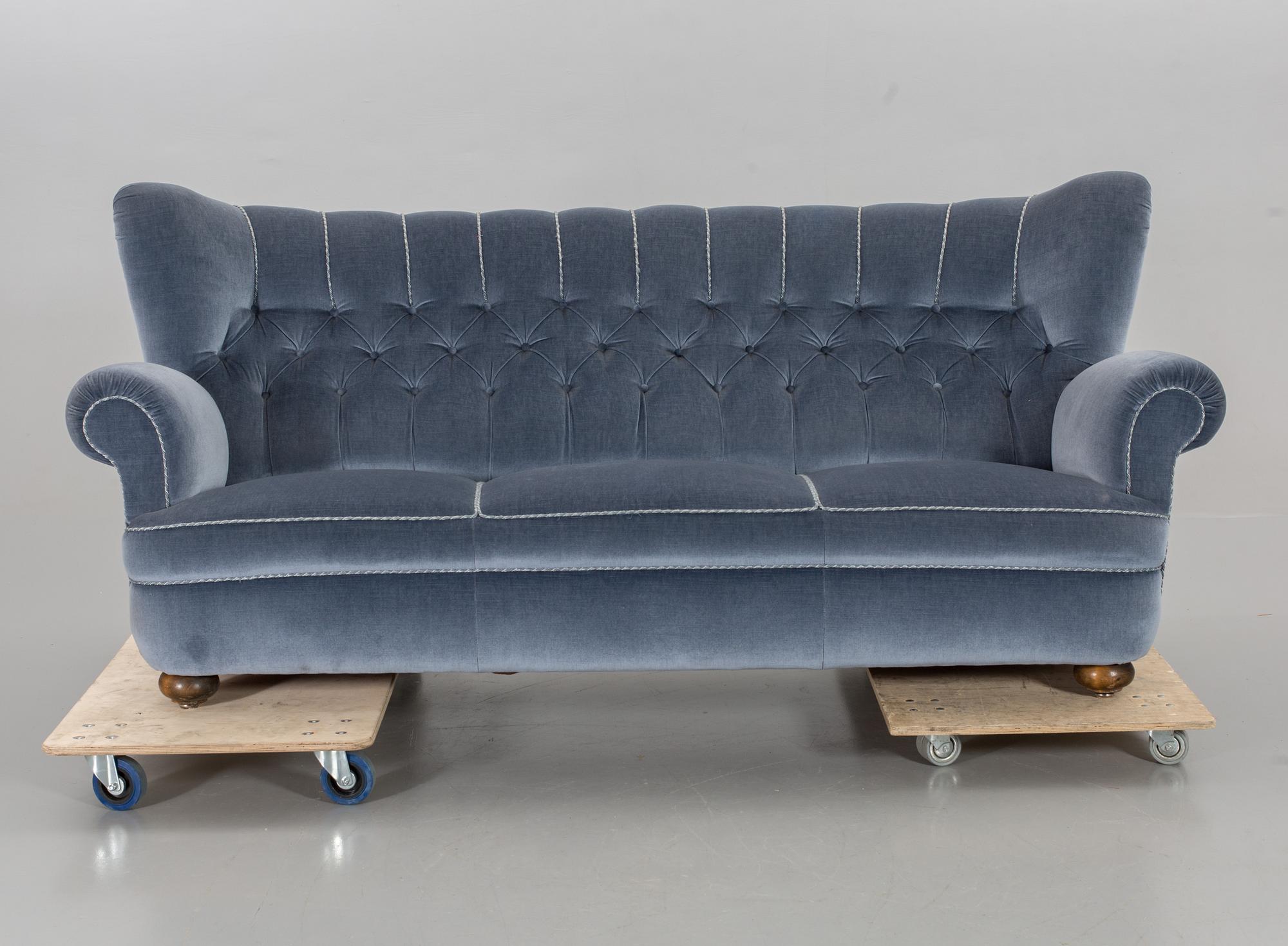 SOFFGRUPP tre delar 1940-tal.