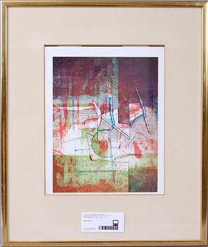 ANDERS ÖSTERLIN, 2 st, färglitografier, sign o numr.