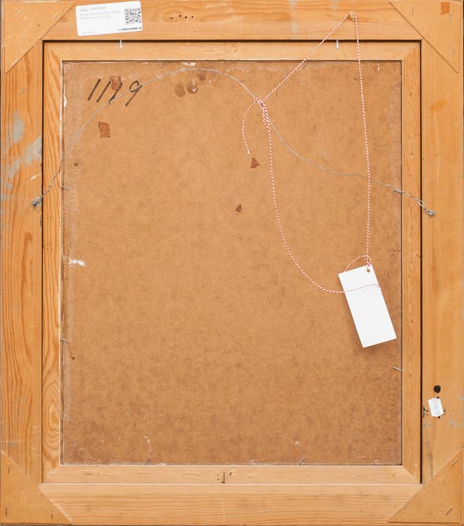 RUNE WAHLSTRÖM, olja på pannå, signerad.