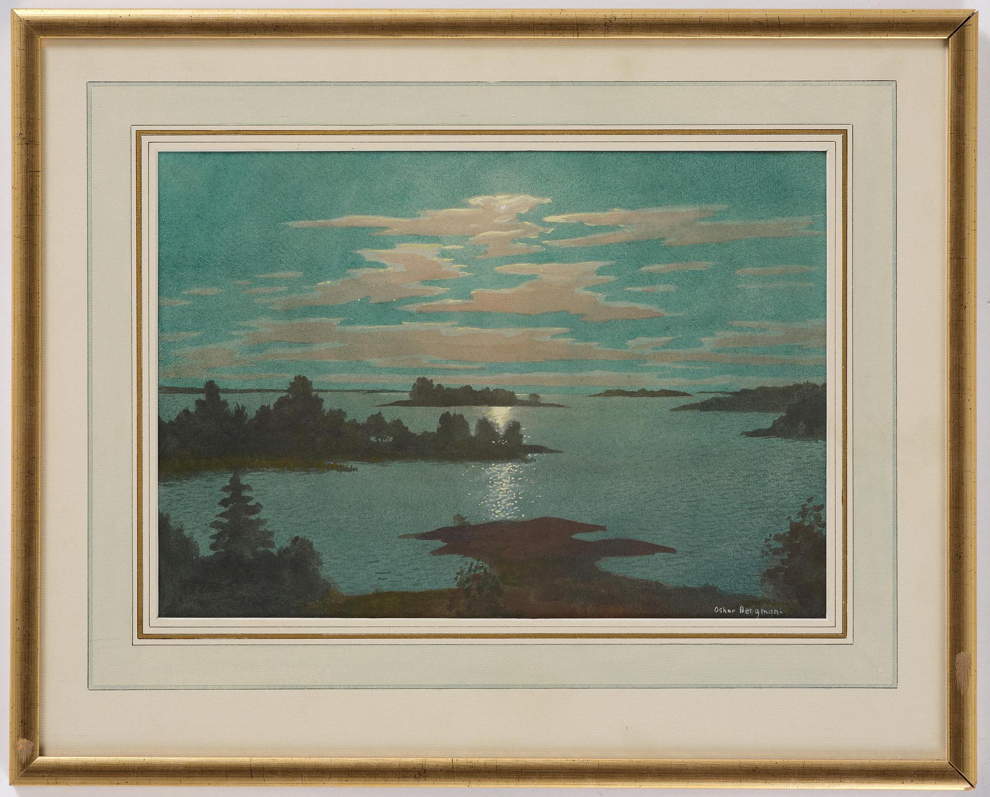 Oskar Bergman, Night in the archipelago.