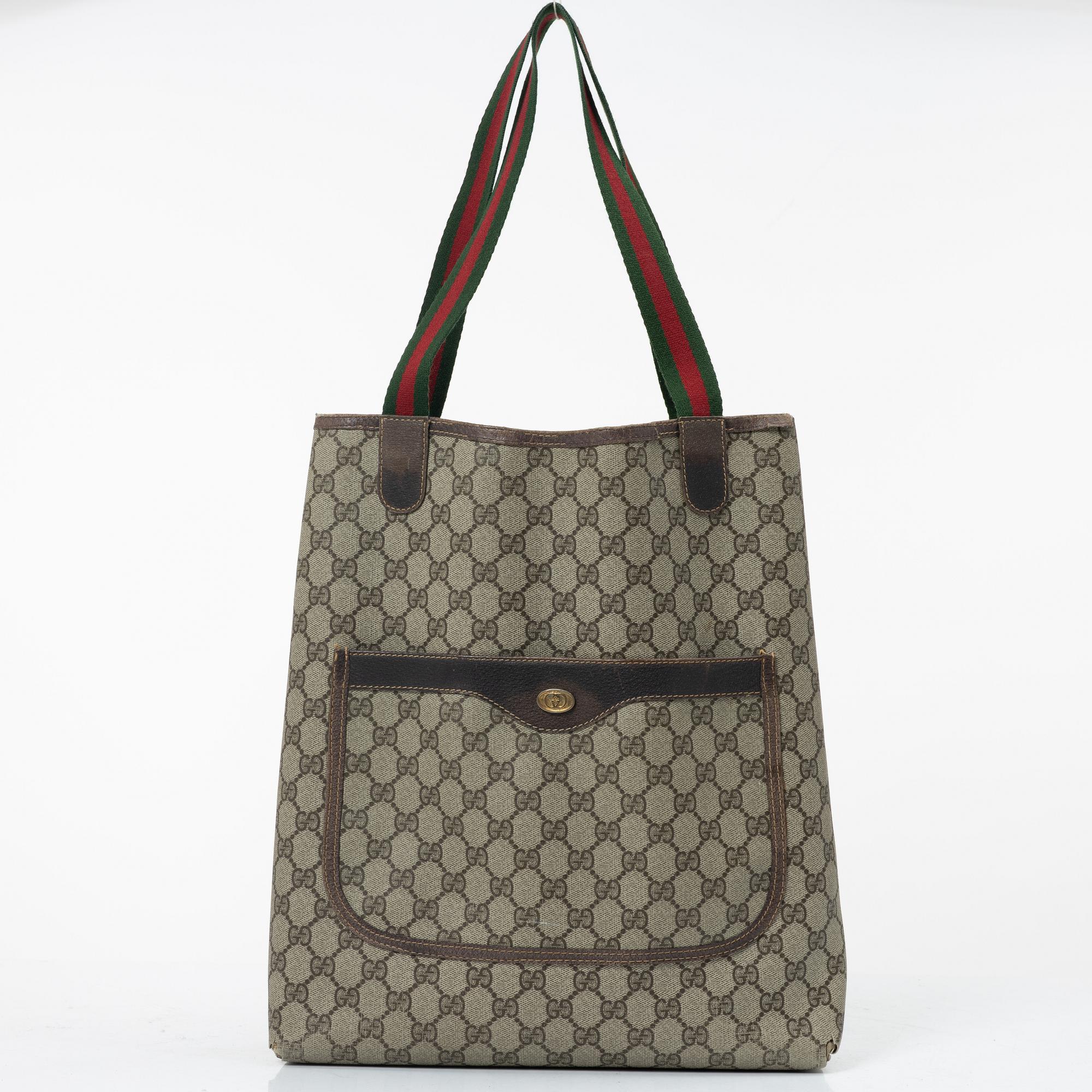 Gucci, Translation: "vintage tote bag".