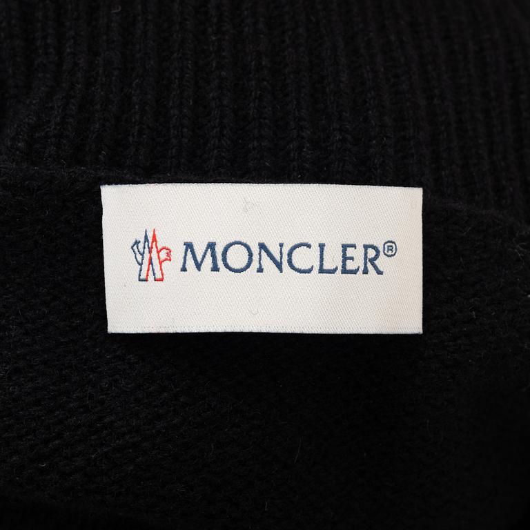 Moncler, A 'Lupetto tricot' wool turtleneck sweater, size XS.