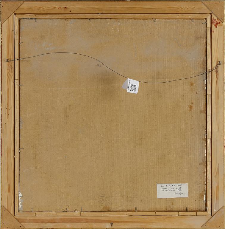 SVEN X:ET ERIXSON. Olja på pannå. Signerad och daterad 1963.