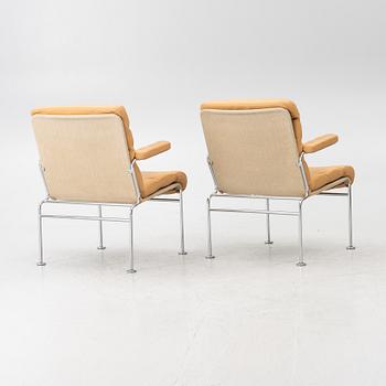 Bruno Mathsson, Armchairs, a pair, “Birgitta”, Dux.