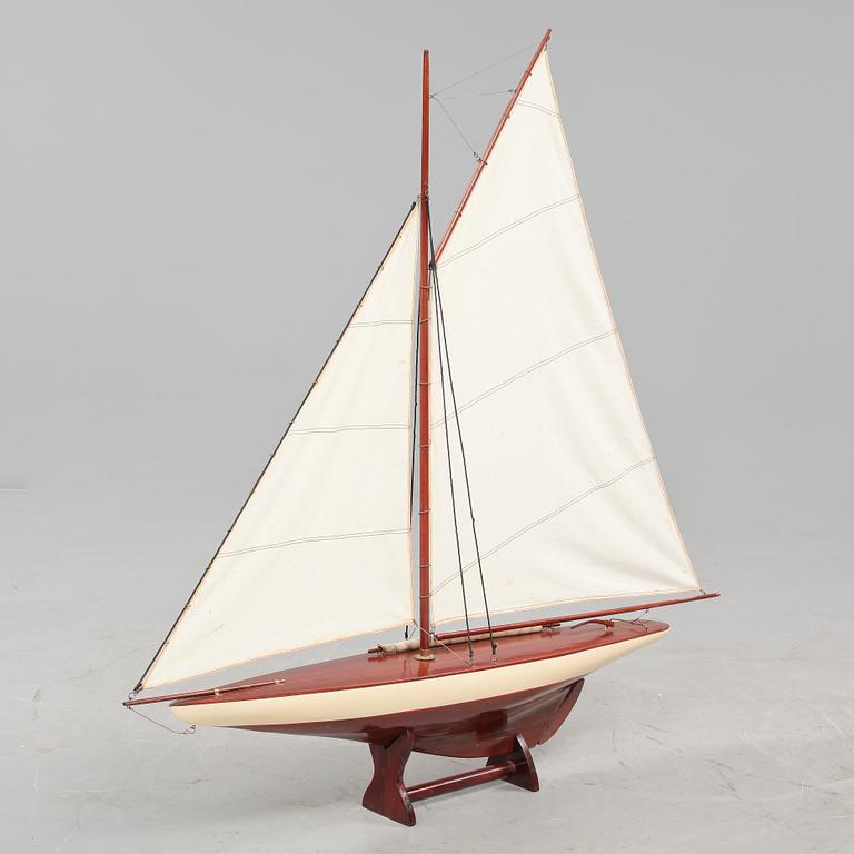 BÅTMODELL, 1900-talets andra hälft.