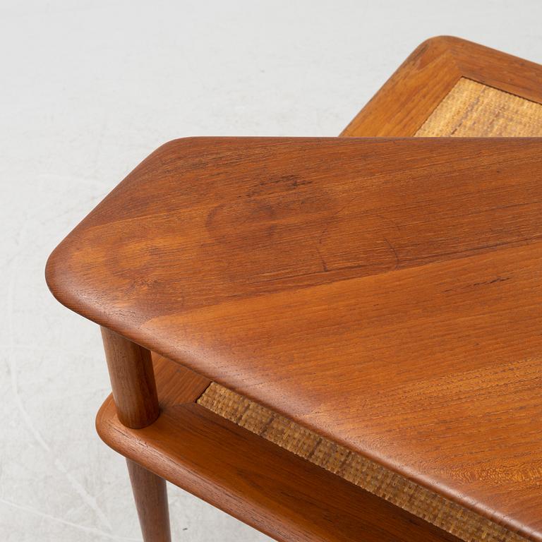 Peter Hvidt & Orla Mølgaard Nielsen, soffbord, "Minerva", France & Son, Danmark.