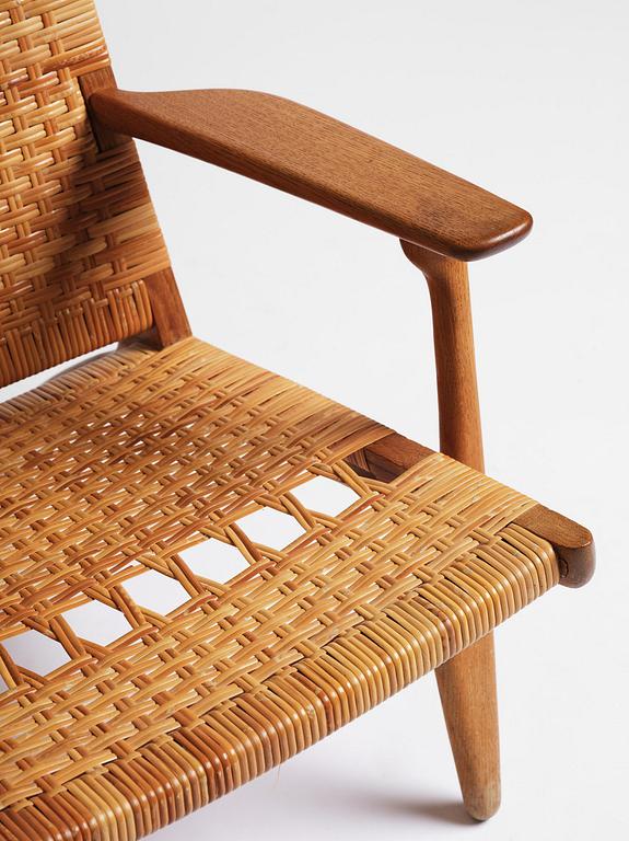 Hans J. Wegner, fåtölj, "CH27", Carl Hansen & Son, Danmark, 1950-tal.