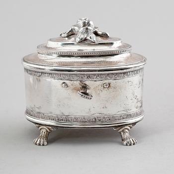 SOCKERSKRIN, silver, CFC, Stockholm 1949. Vikt ca 476 gram.