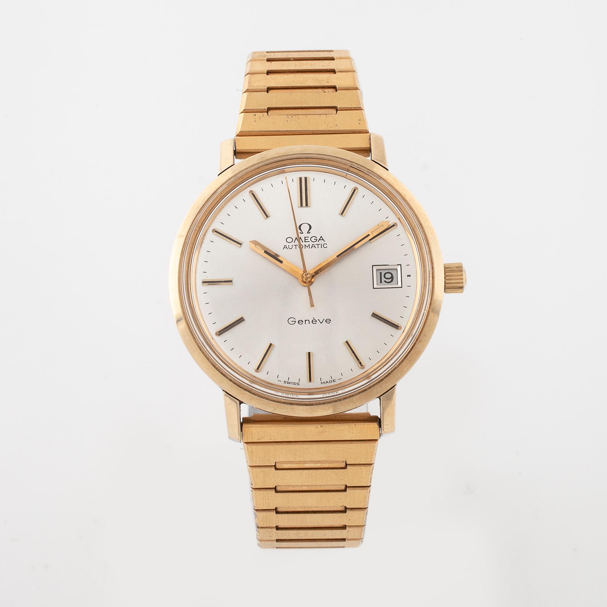 OMEGA, Geneve, wristwatch, 36 mm.