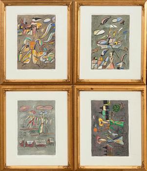 Madeleine Pyk, 4 pcs "The Four Seasons".