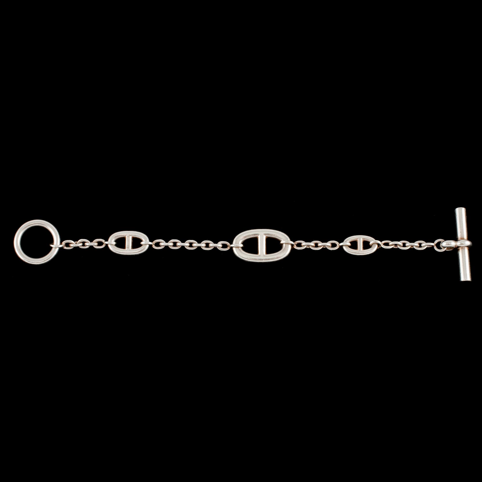 ARMBAND, sterlingsilver,"Farandole",  Hermès, 1900-talets andra hälft. Vikt 27 g.