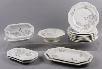 MATSERVIS, 83 delar, porslin, "Maria", Rosenthal.