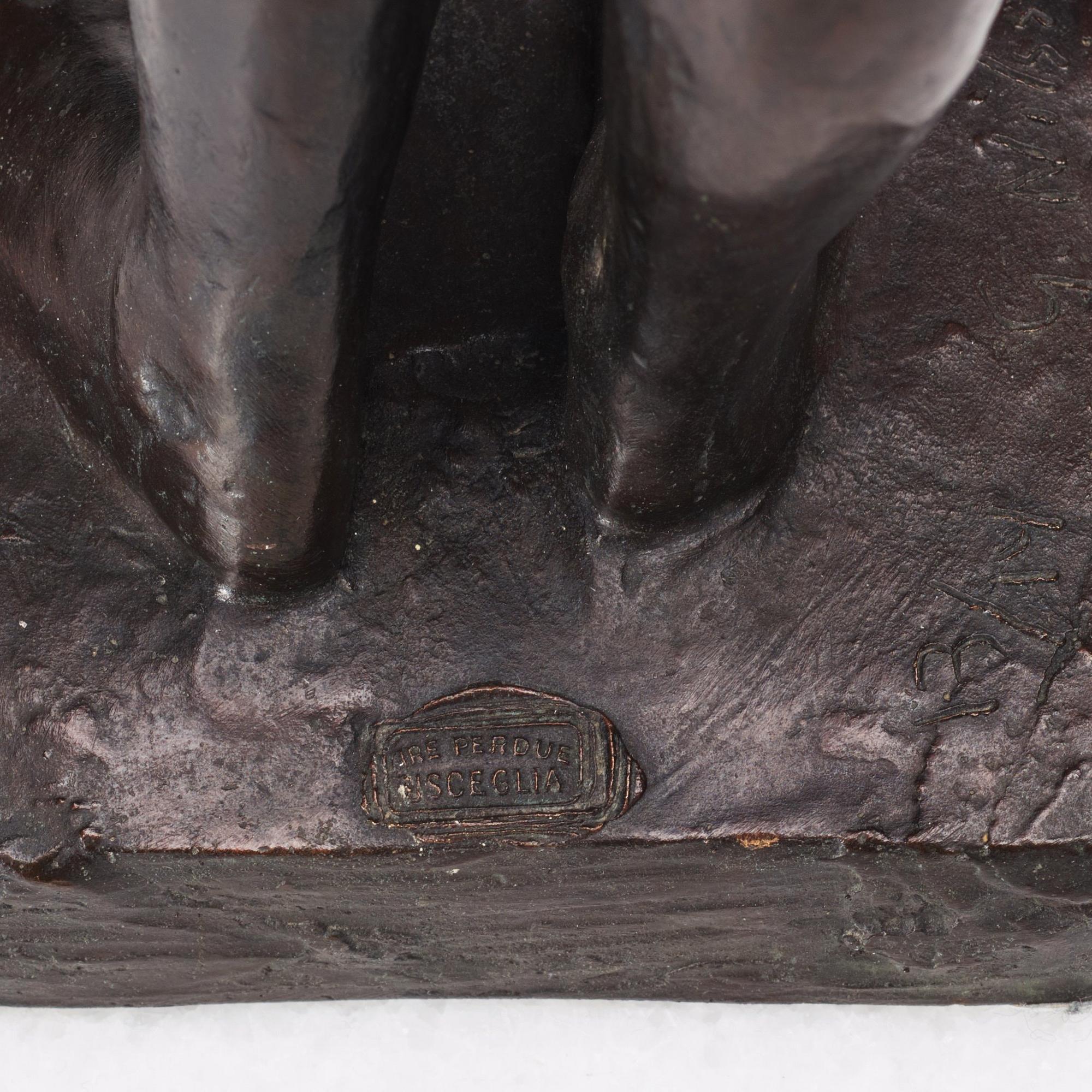 GUNNAR NILSSON, bronze sculpture, signed G. Nilsson, numbered 13/14.