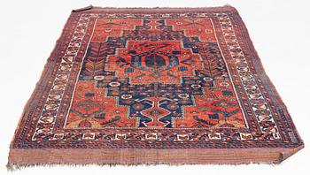 A Kashgai Shiraz carpet, c. 270 x 155 cm.