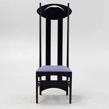 Charles Rennie Mackintosh, an 'Argyle' chair, Cassina.