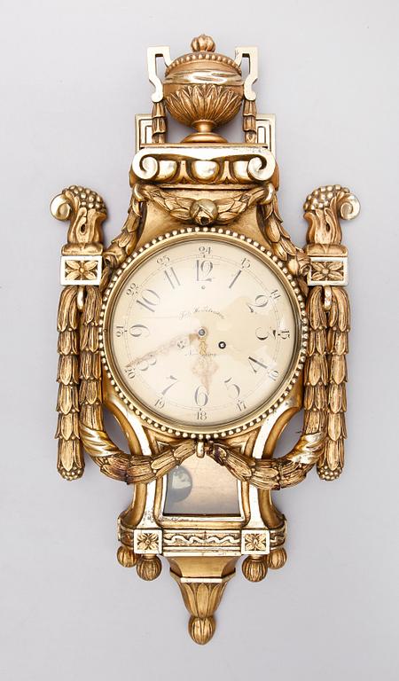 VÄGGPENDYL, gustaviansk stil, 1900-talets första hälft.