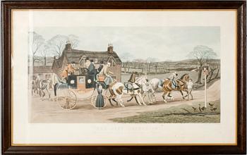 GRAVYR, efter TNH Walsh, England, 1800-tal.