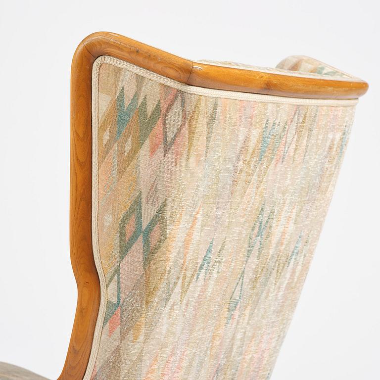 Elias Svedberg, a rare "Eftermiddag" (Afternoon) armchair, Nordiska Kompaniet, Sweden, ca. 1937.