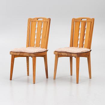 Nordiska Kompaniet, Stolar, ett par. Swedish modern. "Ekerö", 1900-talets mitt.