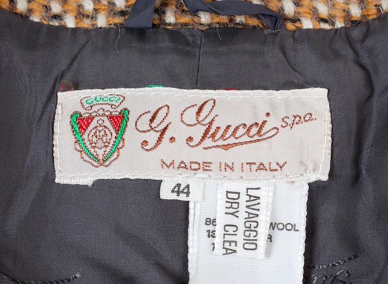 A 1980's Gucci jacket.
