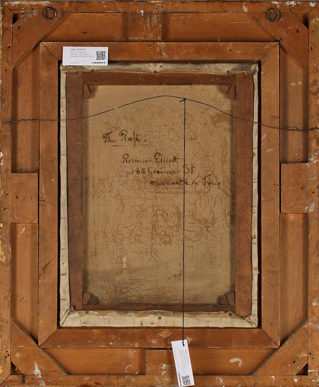 ELLIOT ROBINSON, tillskriven, olja på duk, signerad och daterad 1865?.