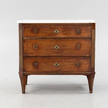 A late gustavian commode.