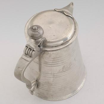 KANNA, tenn, otydliga svenska stämplar, 1796.