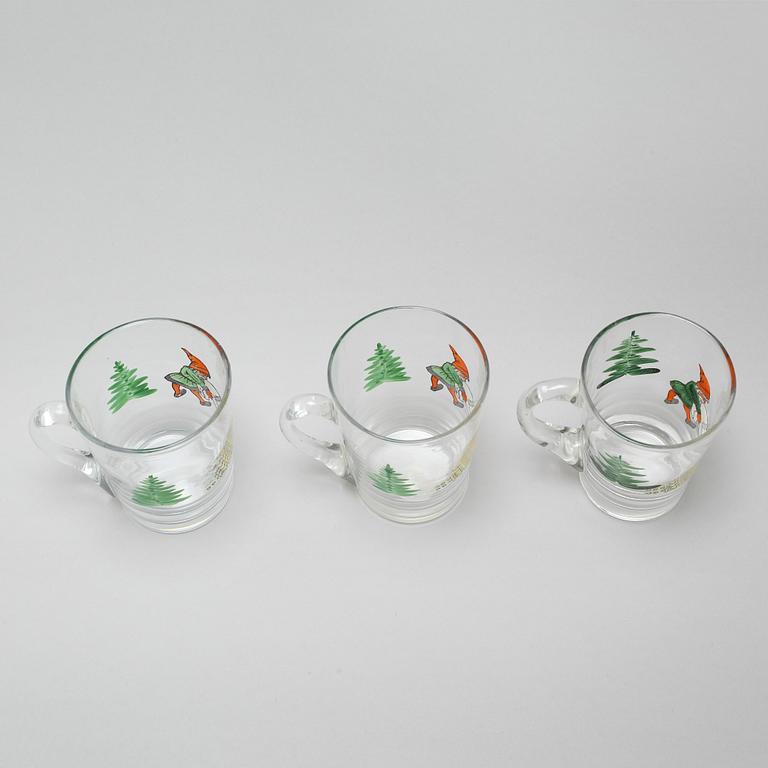 Eight glass from the 20th century.