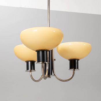 Erik Tidstrand, ceiling lamp, model "28890", Nordiska Kompaniet, 1930s-40s.
